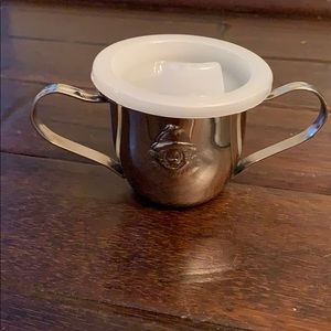 Godinger Fine Stainless Steel Clown Baby Cup w/lid